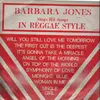 LP - Barbara Jones - Sings Hit Songs In Reggae Style