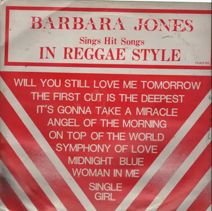 Barbara Jones - Sings Hit Songs In Reggae Style