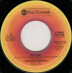 Barbara Mandrell - Hold Me / This Is Not Another Cheatin' Song