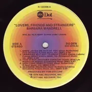 LP - Barbara Mandrell - Lovers, Friends And Strangers