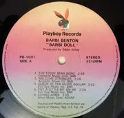 LP - Barbi Benton - Barbi Doll - +poster, insert