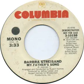 Barbra Streisand - My Father's Song