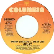 7inch Vinyl Single - Barbra Streisand & Barry Gibb - Guilty