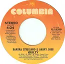 7inch Vinyl Single - Barbra Streisand & Barry Gibb - Guilty