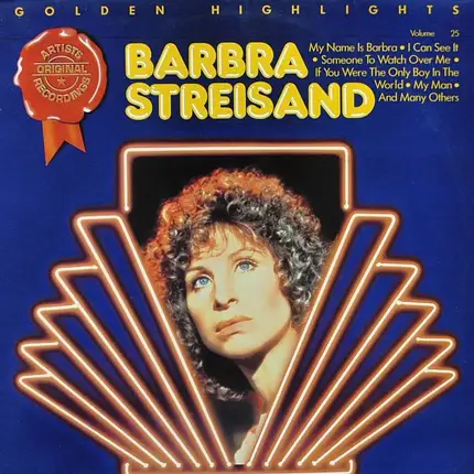 Barbra Streisand - Golden Highlights