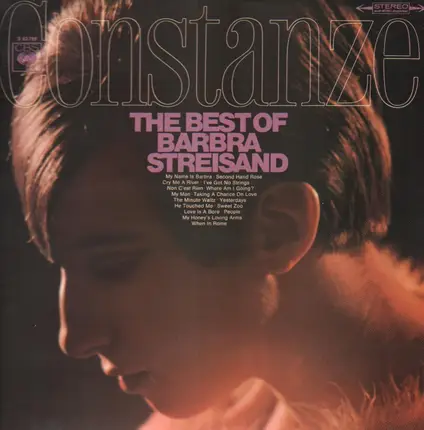 Barbra Streisand - Constanze - The Best Of Barbra Streisand