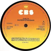 LP - Barbra Streisand - Guilty - Gatefold Sleeve