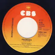 7inch Vinyl Single - Barbra Streisand - Promises