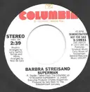7inch Vinyl Single - Barbra Streisand - Superman
