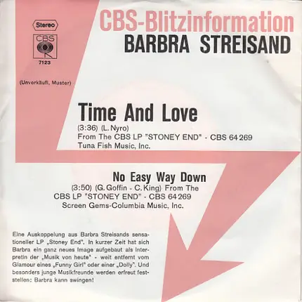 Barbra Streisand - Time And Love