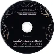 CD - Barbra Streisand - What Matters Most