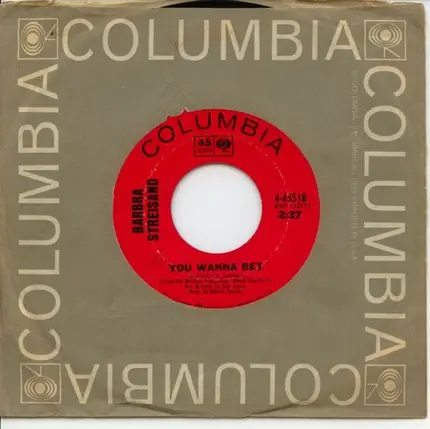 Barbra Streisand - Where Am I Going? / You Wanna Bet