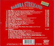CD - Barbra Streisand - 14 Great Songs (+ Additional Hit-Medley)