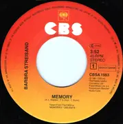 7'' - Barbra Streisand - Memory
