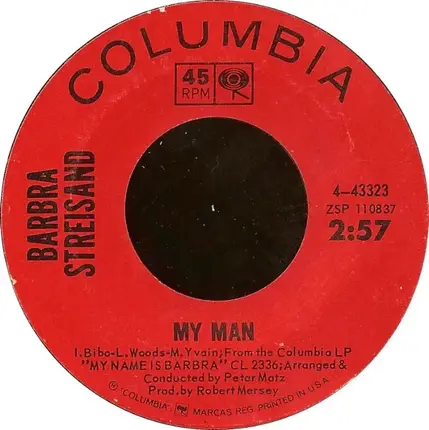 Barbra Streisand - Where Is The Wonder
