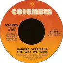 7inch Vinyl Single - Barbra Streisand - The Way We Were - Promo