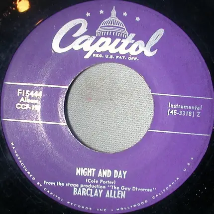 Barclay Allen - Tea For Two / Night And Day