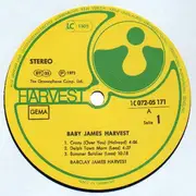 LP - Barclay James Harvest - Baby James Harvest