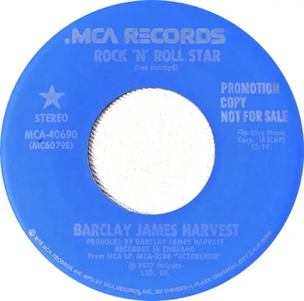 Barclay James Harvest - Rock 'N' Roll Star