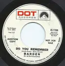 7inch Vinyl Single - Barden - Do You Remember