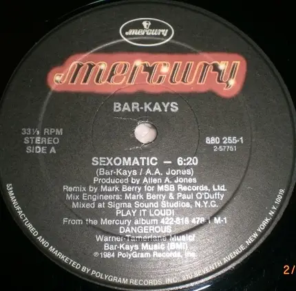 Bar-Kays - Sexomatic