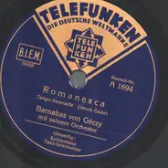 Barnabas Von Géczy Und Sein Orchester - Spitzenntanz / Romanesca