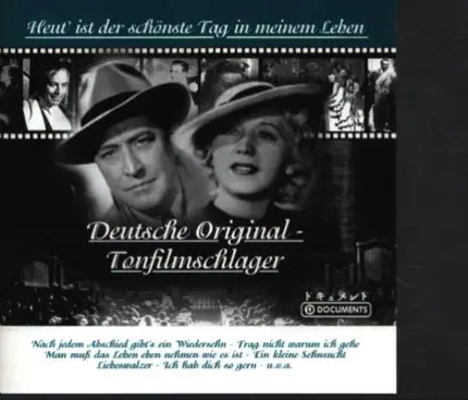 Barnabas Von Geczy, Rosita Serrano, Ida Wüst a.o. - Heut'ist der schönste Tag im Leben-Deutsche Original - Tonfilmschlager
