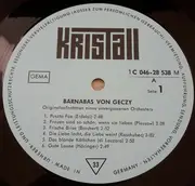 LP - Barnabas Von Géczy - Originalaufnahmen Eines Unvergessenen Orchesters