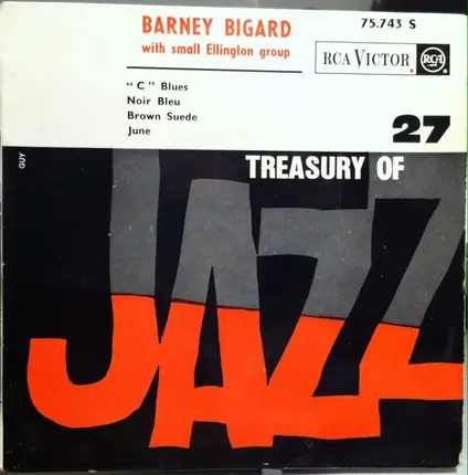 Barney Bigard , Duke Ellington - Treasury Of Jazz N°27 - Barney Bigard With Small Ellington Group