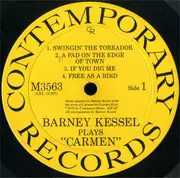LP - Barney Kessel - Modern Jazz Performances From Bizet's Opera Carmen - Mono