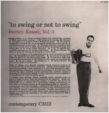 Barney Kessel - Vol. 3, To Swing Or Not To Swing