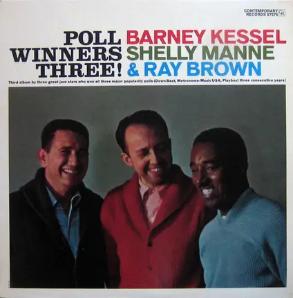 Barney Kessel, Shelly Manne & Ray Brown - Poll Winners Three!