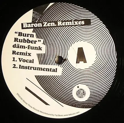Baron Zen - Burn Rubber (Dam Funk Remix)