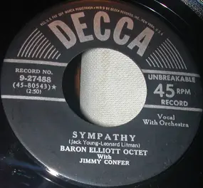 Baron Elliott Octet With Jimmy Confer - Sympathy / Shenandoah Waltz