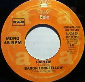 Baron Longfellow - Harlem