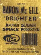 12inch Vinyl Single - Baron McGill - Brighter