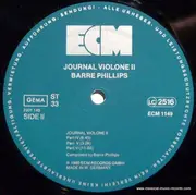 LP - Barre Phillips - Journal Violone II