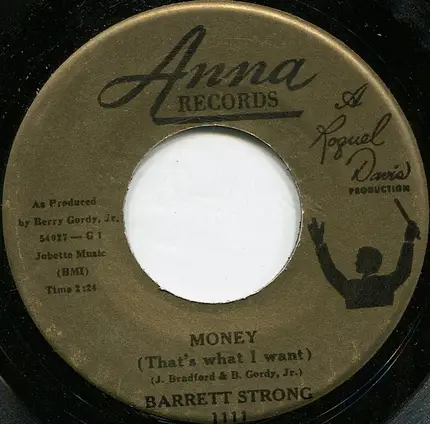 Barrett Strong - Money (That's What I Want) / Oh I Apologize