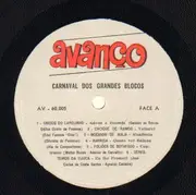LP - Barriga / Bafo do Bode / Arranco / 20 de Ramos / a.o. - Carnaval dos Grandes Blocos