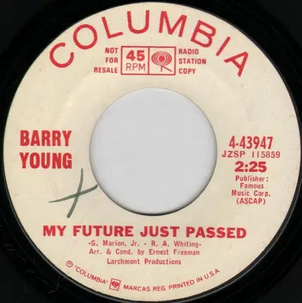 Barry Young - Skin And Bones / My Future Just Passed