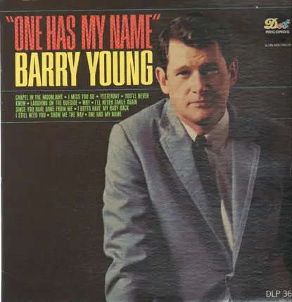 Barry Young - One Has My Name