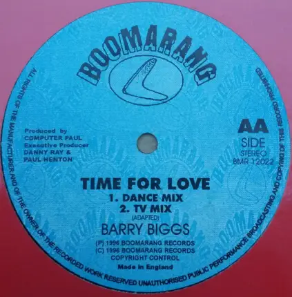 Barry Biggs - Time For Love