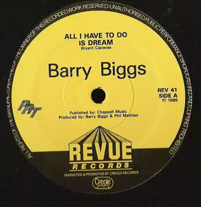 Barry Biggs - All I Have To Do Is Dream