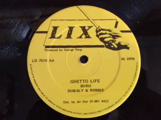 Barry Brown / Burro Banton - Free Again / Ghetto Life