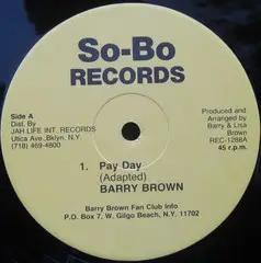 Barry Brown - Pay Day