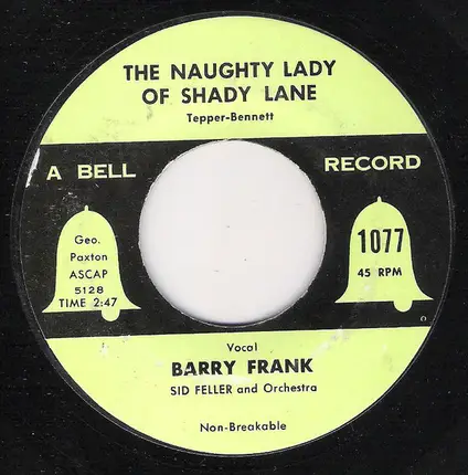 Barry Frank - Hold Me In Your Arms