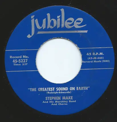 Barry Frank , Stephen Make - Frisky / The Greatest Sound On Earth