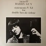 LP - Barry Guy - Statements V-XI For Double Bass & Violone