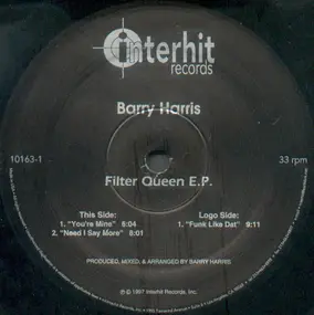 Barry Harris - Filter Queen E.P.