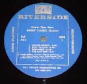 LP - Barry Harris Quintet - Newer Than New - Mono